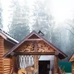 Фронтон. Древо, лев