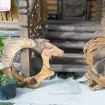 Саламандра, лошадь. Каминное украшение