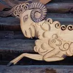 Овен. Резьба для беседки