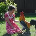 Дачная скульптура