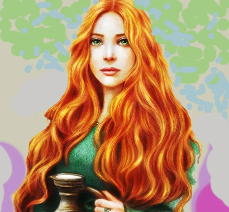 Богиня с кувшином